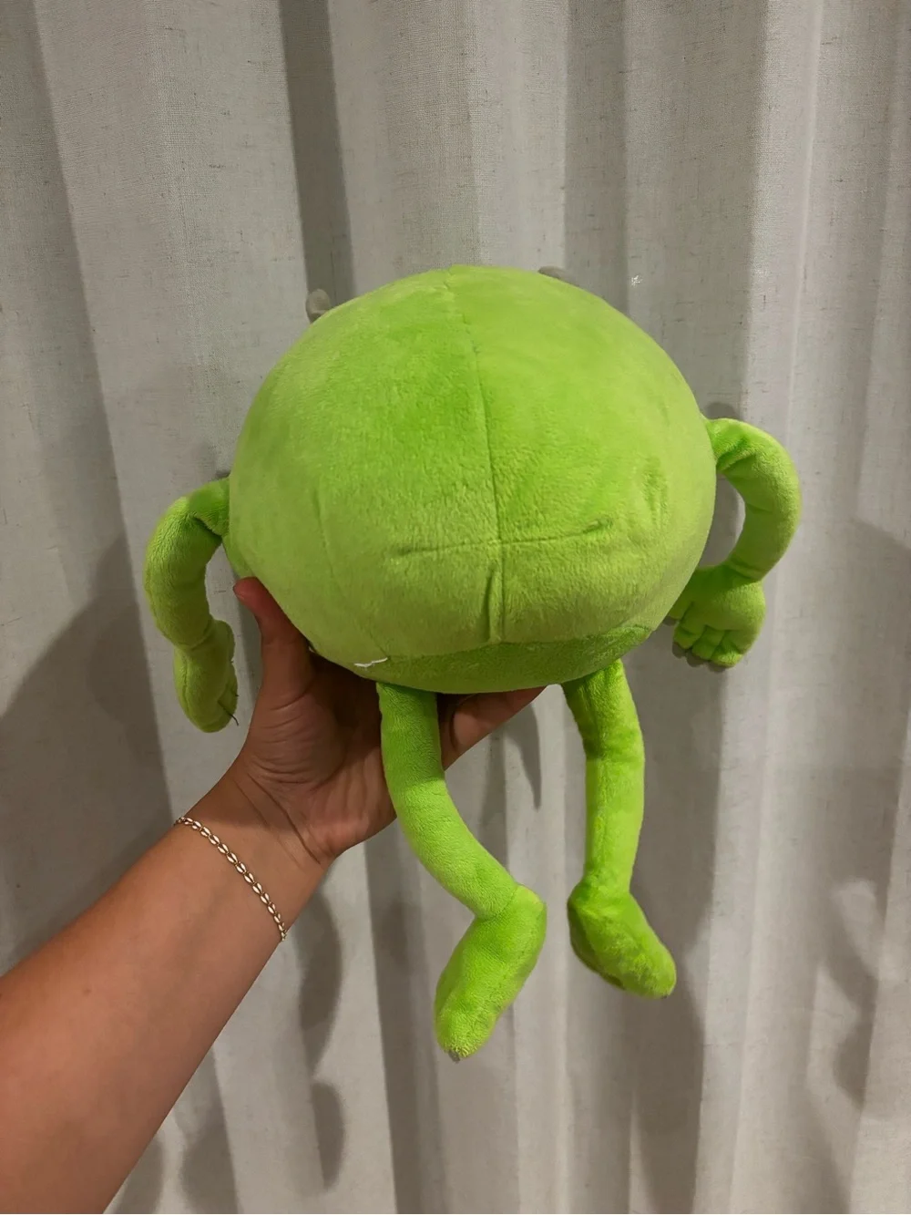 Disney Mike Wazowski Lime Green One-Eyed Monster Plush